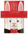 North Carolina State Wolfpack 19" x 16" Easter Bunny Head