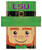 LSU Tigers 19" x 16" Leprechaun Head