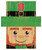 North Carolina State Wolfpack 6" x 5" Leprechaun Head