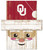 Oklahoma Sooners 6" x 5" Santa Head