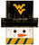 West Virginia Mountaineers Snowman Head Sign