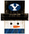 BYU Cougars 6" x 5" Snowman Head