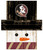 Florida State Seminoles 6" x 5" Snowman Head