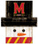 Maryland Terrapins 6" x 5" Snowman Head