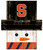 Syracuse Orange 6" x 5" Snowman Head