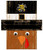 Wichita State Shockers 6" x 5" Turkey Head