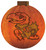 Kansas Jayhawks 12" Halloween Pumpkin Sign