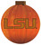 LSU Tigers 12" Halloween Pumpkin Sign