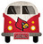 Louisville Cardinals Team Bus Sign