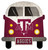 Texas A&M Aggies Team Bus Sign