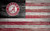 Alabama Crimson Tide 11" x 19" Distressed Flag Sign