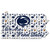 Penn State Nittany Lions 24" Floral State Sign