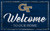 Georgia Tech Yellow Jackets Welcome to our Home 6" x 12" Sign