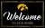 Iowa Hawkeyes Welcome to our Home 6" x 12" Sign