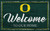 Oregon Ducks Welcome to our Home 6" x 12" Sign