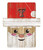 Texas Tech Red Raiders Santa Ornament