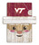 Virginia Tech Hokies Santa Ornament