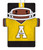 Appalachian State Mountaineers Football Player Ornament