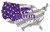 Kansas State Wildcats 15" USA Flag Cutout Sign