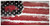 Arkansas Razorbacks 6" x 12" Flag Sign