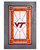 Virginia Tech Hokies Stained Glass with Frame