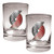 Portland Trailblazers NBA 2-Piece 14 Oz. Rocks Glass Set