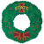 Iowa State Cyclones 16" Team Wreath Sign