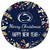 Penn State Nittany Lions 12" Merry Christmas & Happy New Year Sign