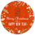 Syracuse Orange 12" Merry Christmas & Happy New Year Sign