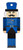 Middle Tennessee State Blue Raiders Nutcracker Ornament