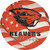 Oregon State Beavers 24" Team Color Flag Circle Sign