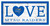 Middle Tennessee State Blue Raiders 6" x 12" Love Sign