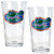 Florida Gators College 16 Oz. Pint Glass 2-Piece Set