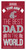 Washington State Cougars Best Dad in the World 6" x 12" Sign