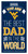 West Virginia Mountaineers Best Dad in the World 6" x 12" Sign