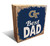 Georgia Tech Yellow Jackets Best Dad 6" x 6" Block