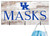 Kentucky Wildcats 6" x 12" Mask Holder