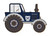 Butler Bulldogs 12" Tractor Cutout Sign