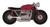 Arkansas Razorbacks 12" Motorcycle Cutout Sign