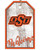 Oklahoma State Cowboys Welcome Team Tag 11" x 19" Sign