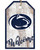 Penn State Nittany Lions Welcome Team Tag 11" x 19" Sign