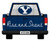 BYU Cougars 12" Truck Back Cutout Sign