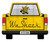 Wichita State Shockers 12" Truck Back Cutout Sign