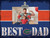 Florida Gators Best Dad Wall Art