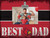 Louisville Cardinals Best Dad Wall Art