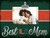 Miami Hurricanes Best Mom Clip Frame