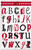 Louisville Cardinals Alphabet 11" x 19" Sign