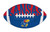 Kansas Jayhawks 12" Football Cutout Sign