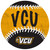 Virginia Commonwealth Rams 12" Baseball Cutout Sign