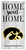 Iowa Hawkeyes Home Sweet Home Whitewashed 6" x 12" Sign